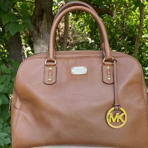 Michael Kors sandrine satchel purse bag